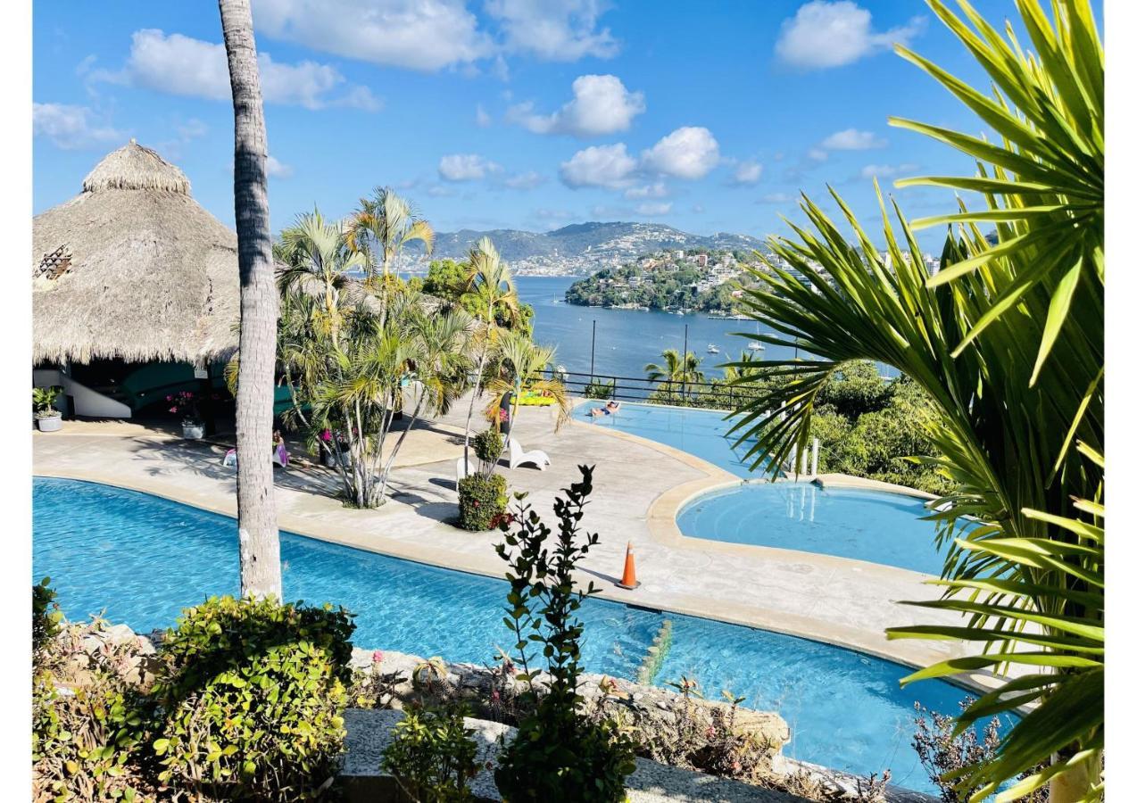 Apartamento CasaBlanca Grand, la mejor vista de Acapulco Exterior foto