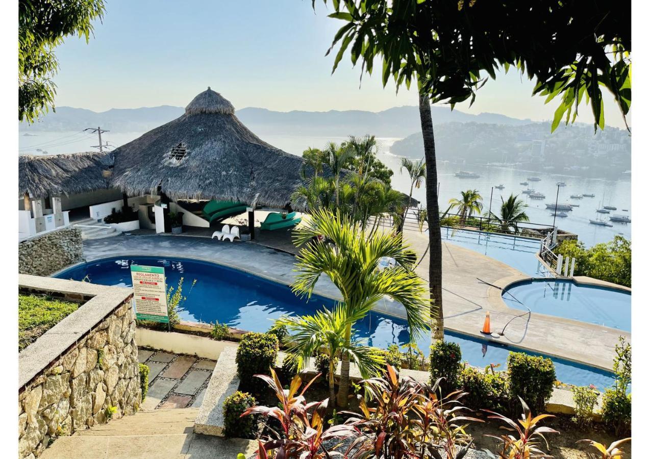 Apartamento CasaBlanca Grand, la mejor vista de Acapulco Exterior foto